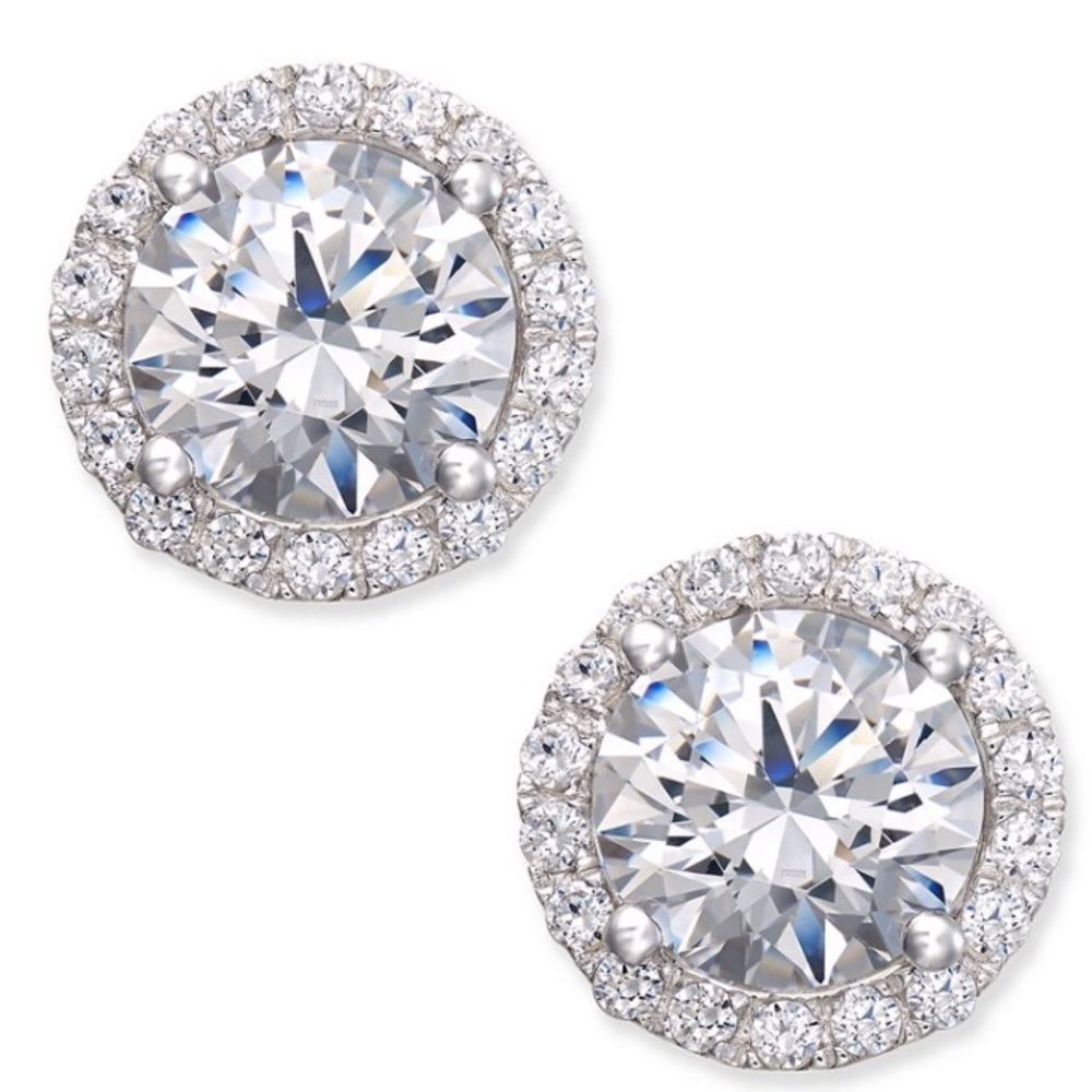 New classic shiny round earrings - Picture 5 of 6